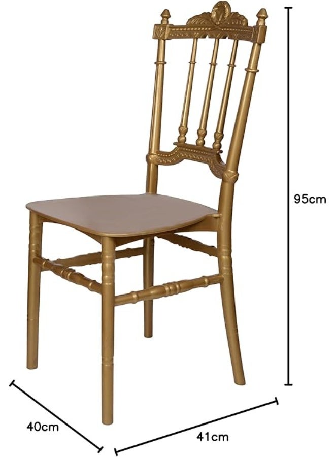 خورشيد للبلاستيك كرسي أفراح ذهبي من خورشيد بلاست للبلاستيك - Image 2